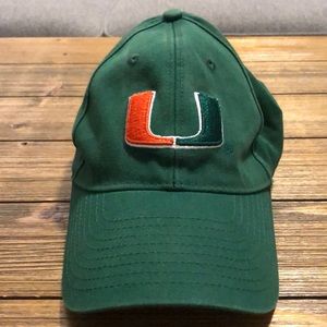 Barely worn University of Miami baseball cap